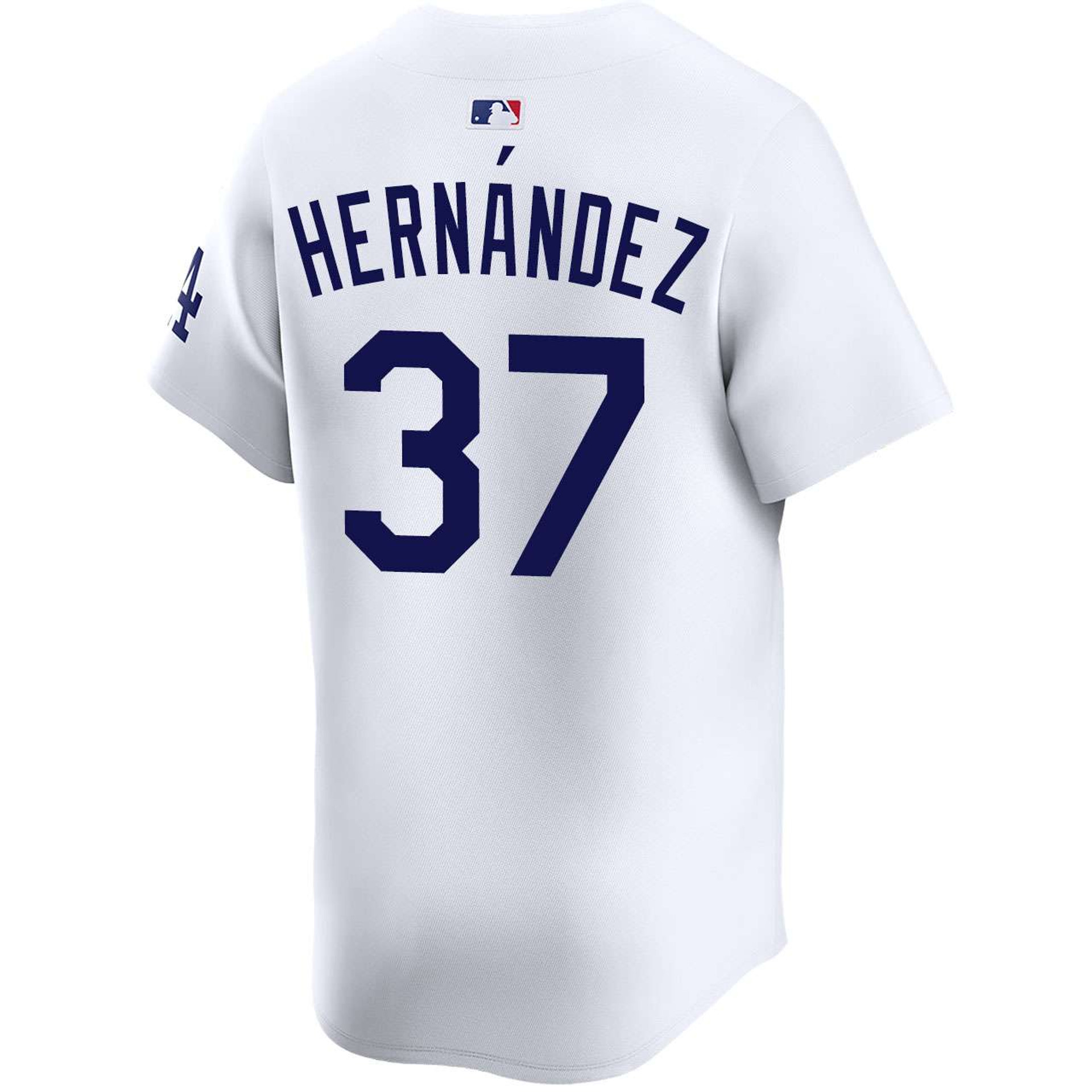 Teoscar Hernandez #37 Los Angeles Dodgers 2025 World Series Home Limited Player Jersey - White