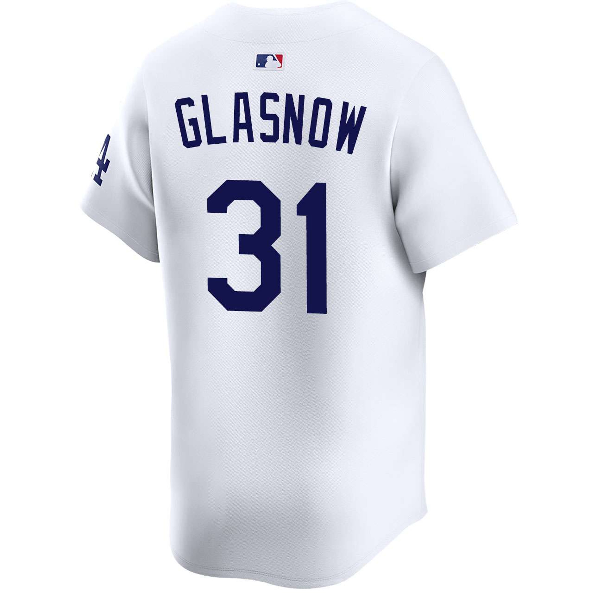 Tyler Glasnow #31 Los Angeles Dodgers 2025 World Series Home Limited Player Jersey - White