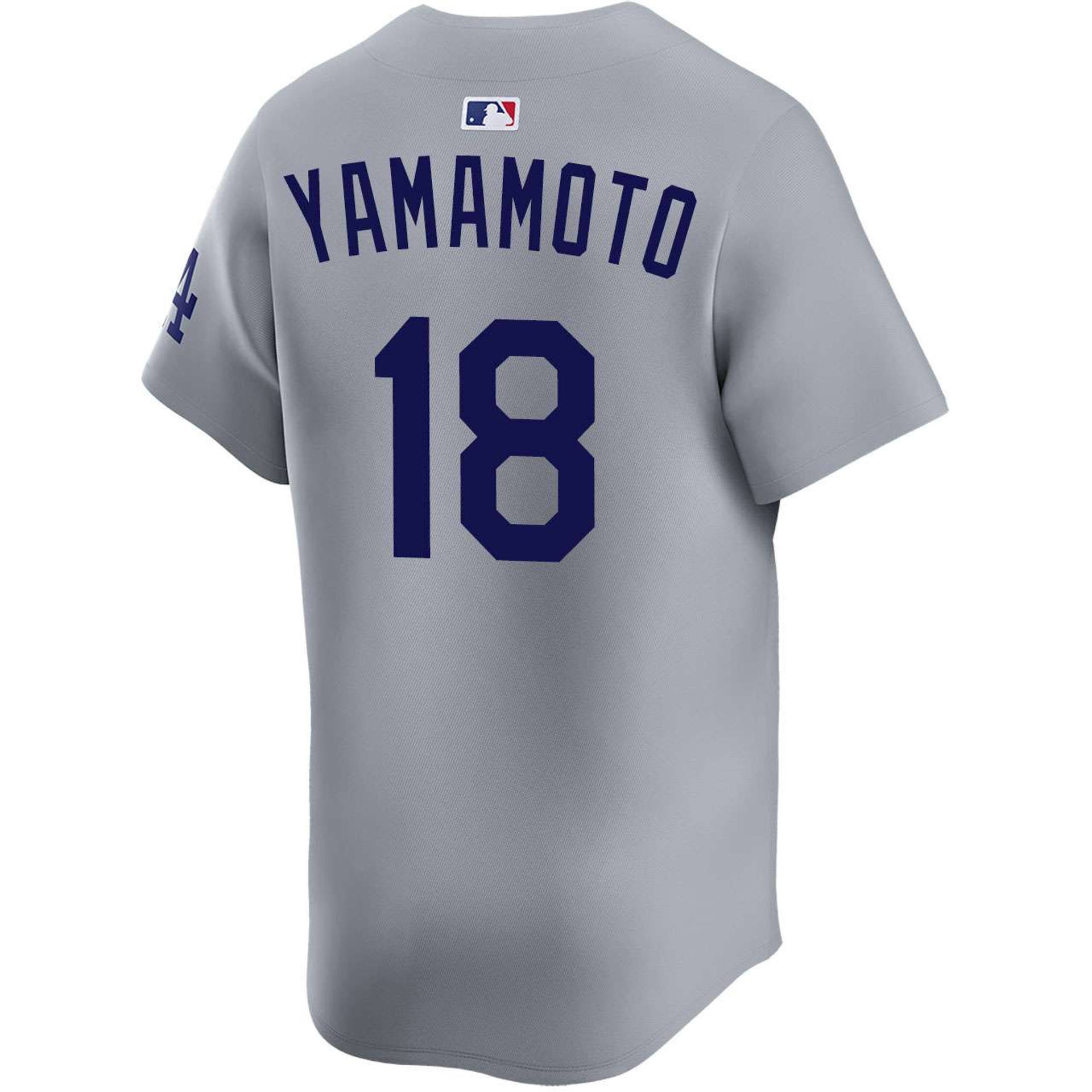 Yoshinobu Yamamoto #18 Los Angeles Dodgers Alternate Road Limited 2025 World Series Jersey